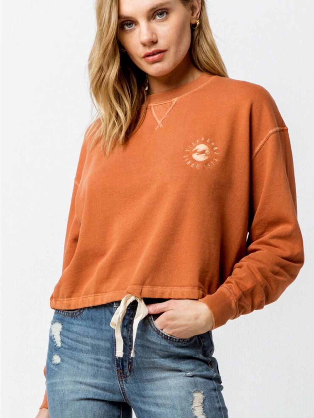BILLABONG Faded In The Sun Cinnamon Womens Sweatshirt